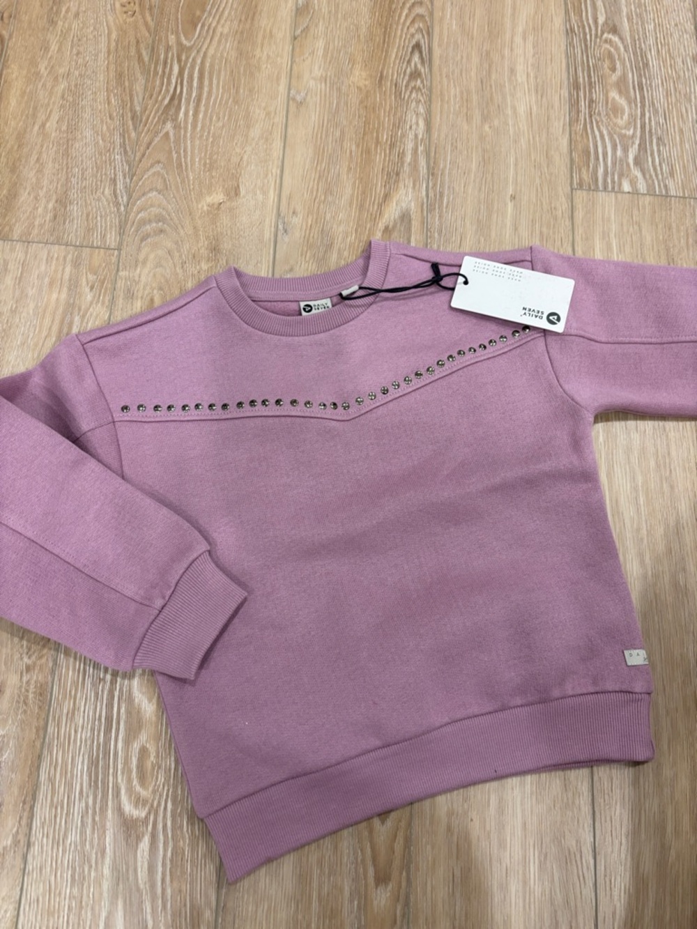 NWT Girls purple cowgirl inspired sweatshirt | 4-5y